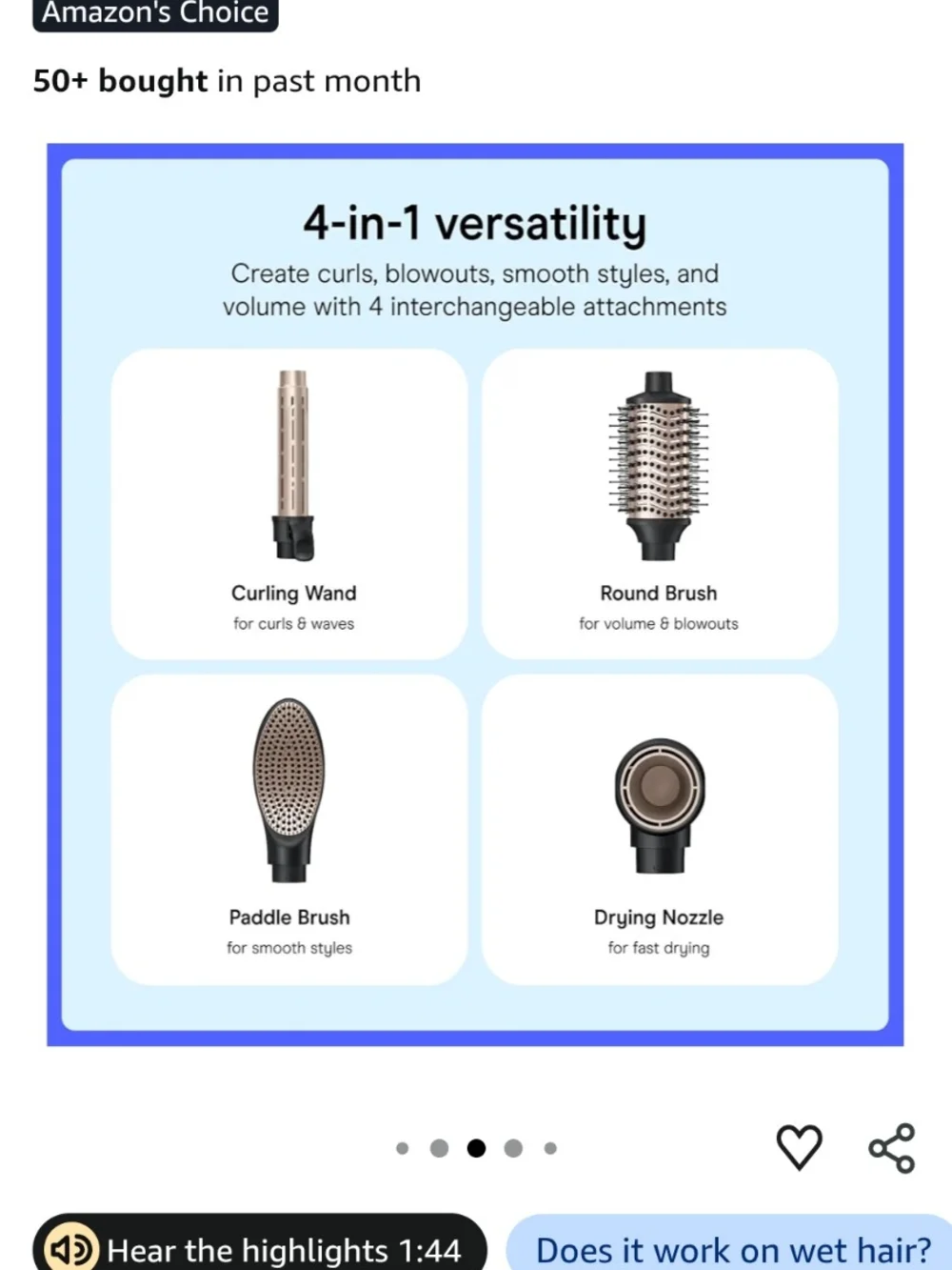 New- Conair Wet To Dry InfinitiPro